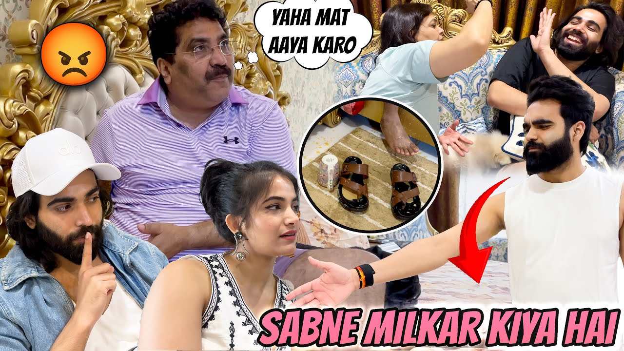 Pie ko aaya Gussa 😡 Sabki lagai class || Family Vlog