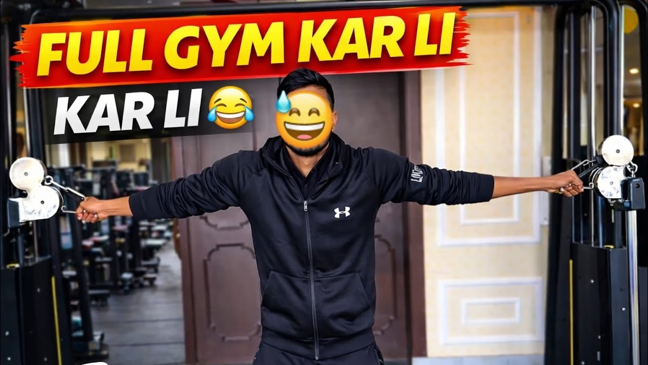 Full Gym KAR Li🤣 snooker club ka view 😍