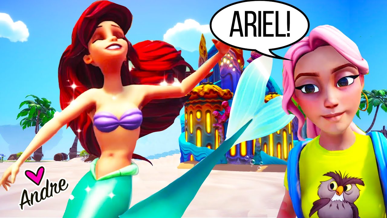 Ep.14 DESBLOQUEAMOS a ARIEL la sirenita en el VALLE de los SUEÑOS | Dreamlight Valley en español