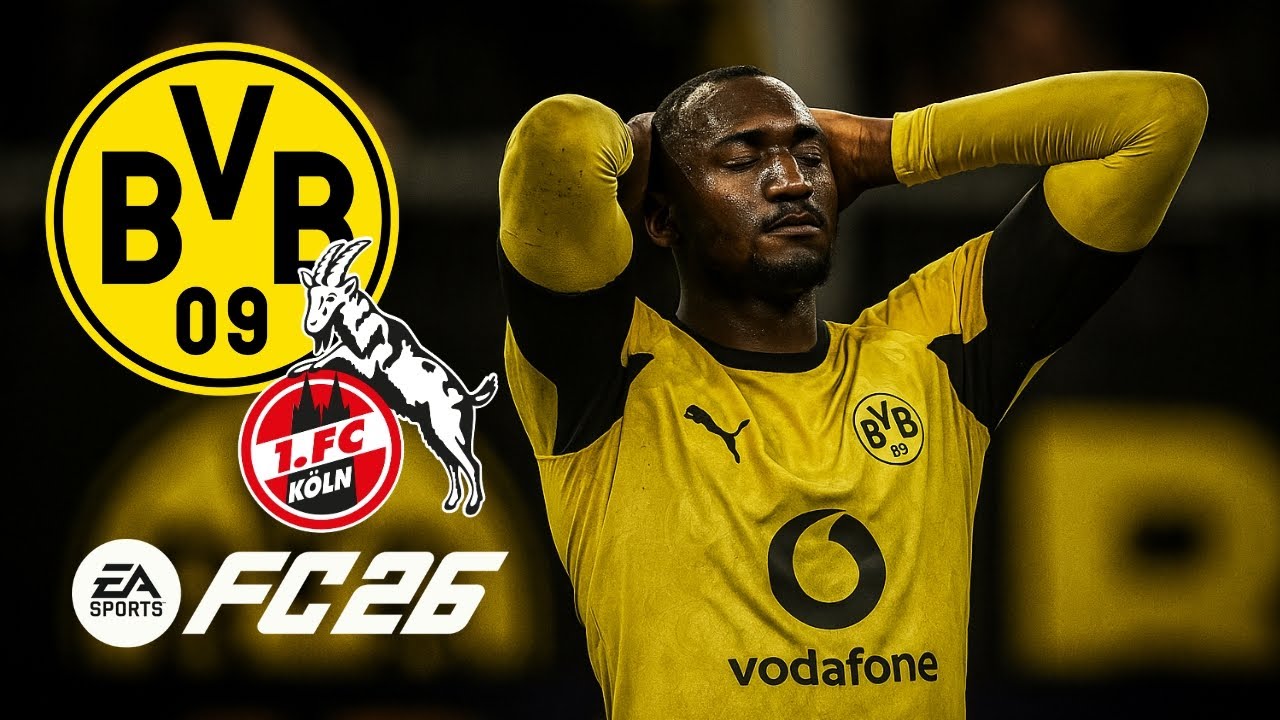 SPANNEND BIS ZUM SCHLUSS!! | EA SPORTS FC 26 | Bundesliga-Vorschau | BVB vs. 1. FC KÖLN