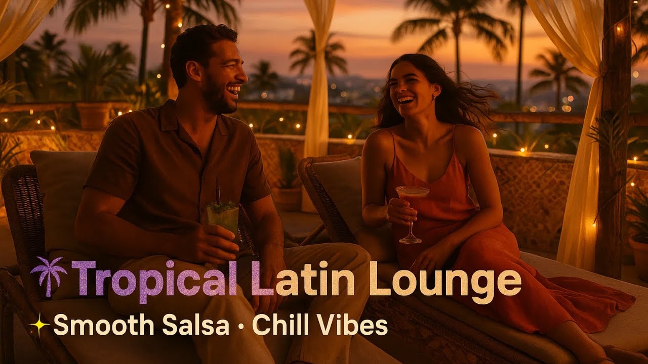 Tropical Latin Lounge 🌴 Smooth Salsa & Chill Vibes Latin Lounge Music 🌴