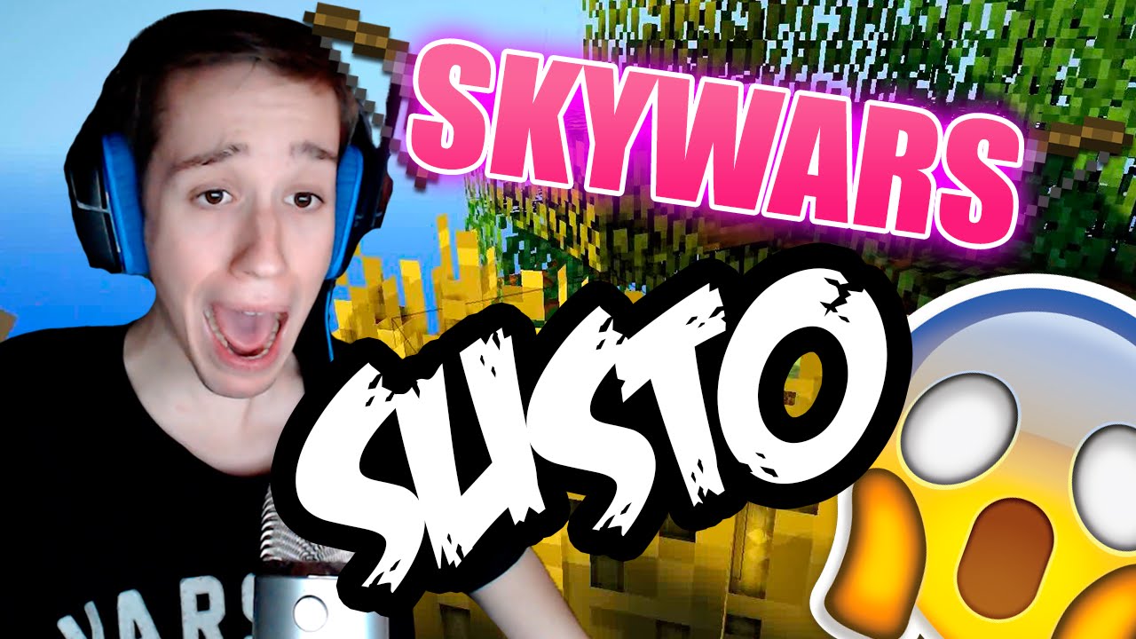 ¡¡MENUDO SUSTO!! - Skywars con Celopan | MINECRAFT