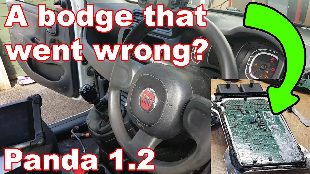 Fiat Panda 2015 crank no start, immobilizer active! Fault finding and repair.