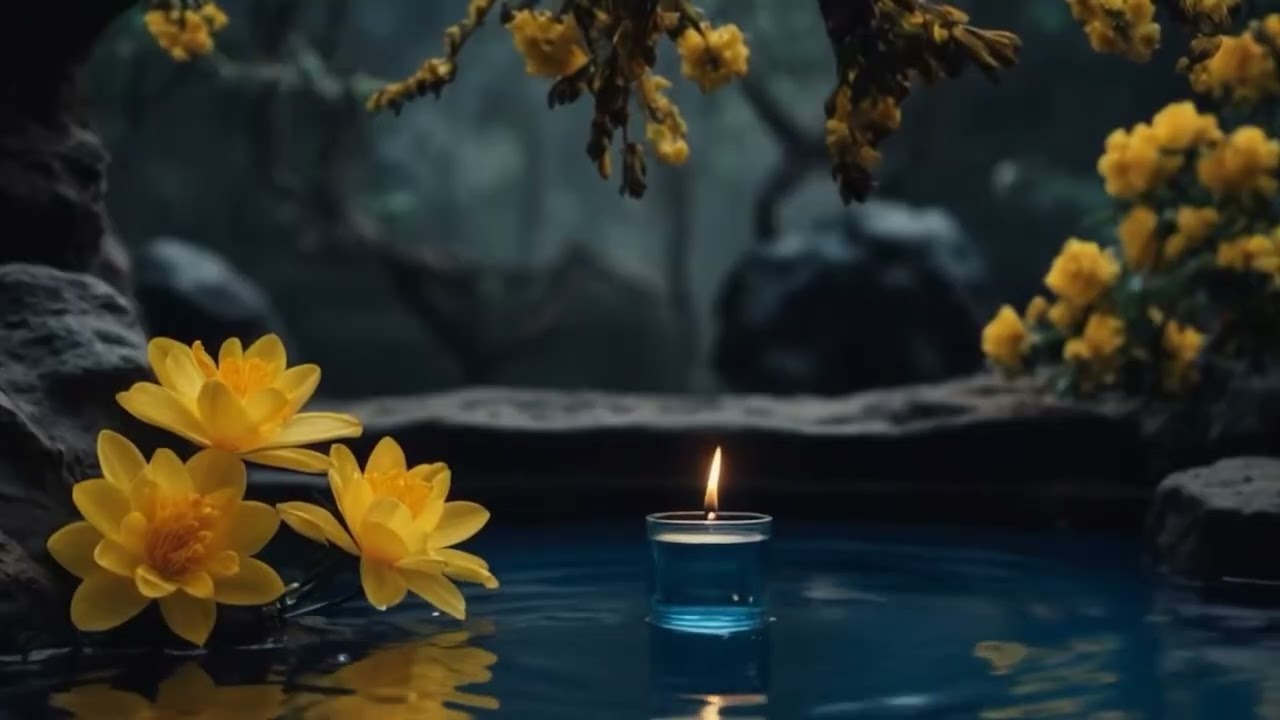 🌙 Gentle Candlelight | Calm Stress Relief Music