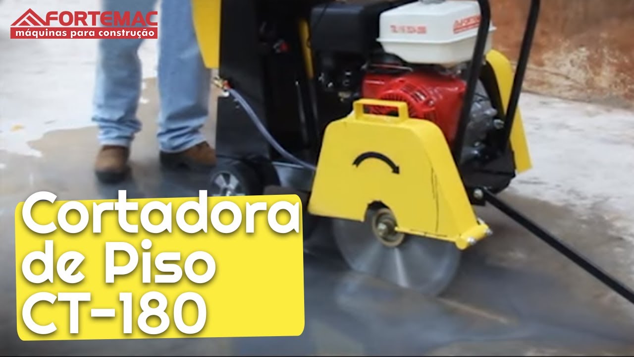 Cortadora de Piso Concreto Asfalto Honda 13 HP Fortemac Máquinas Construção (16) 3524-2080