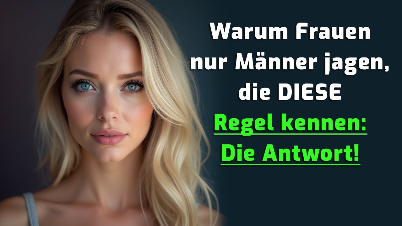 Der Grund, warum Frauen Männern nachlaufen, die DIESE Regel befolgen
