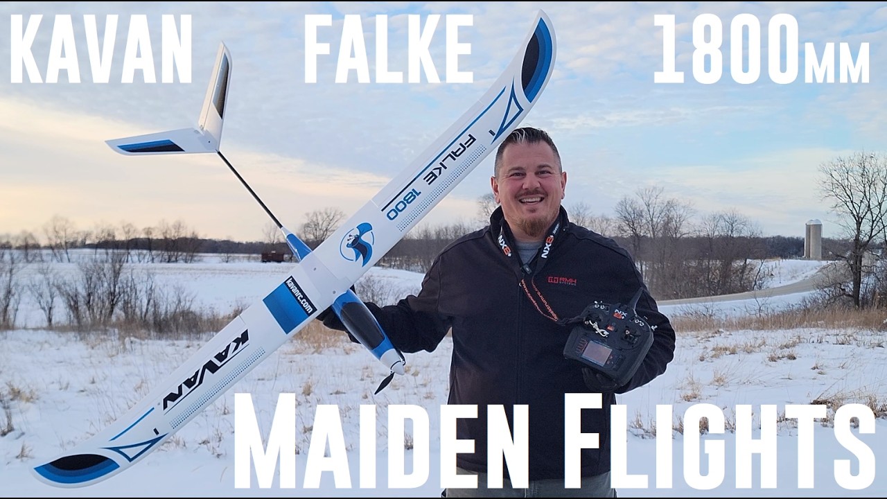 Kavan - Falke - 1800mm - Maiden Flights
