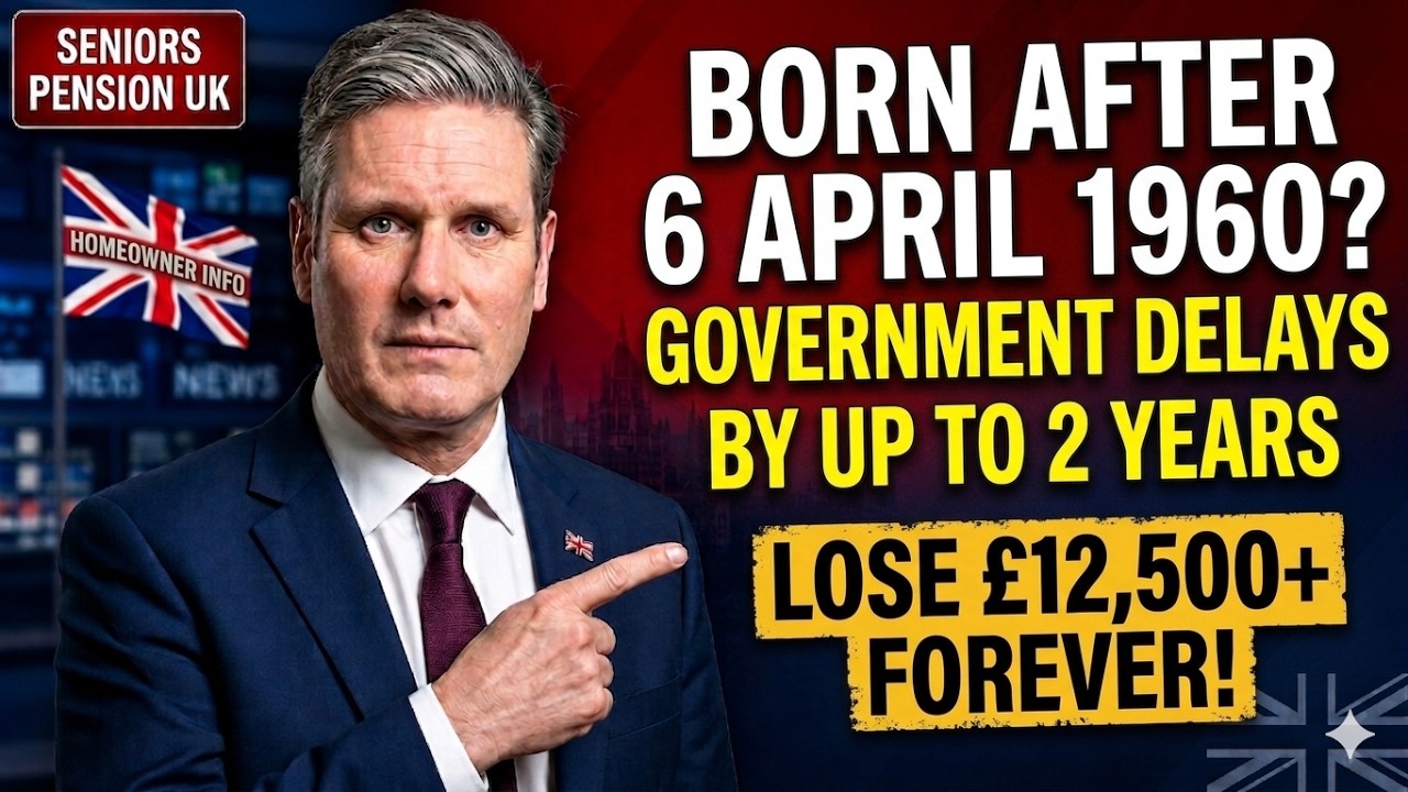 Born After 6 April 1960? Government Delays Your Pension by Up to 2 Years &ndash; Lose &pound;12,500+ Forever!