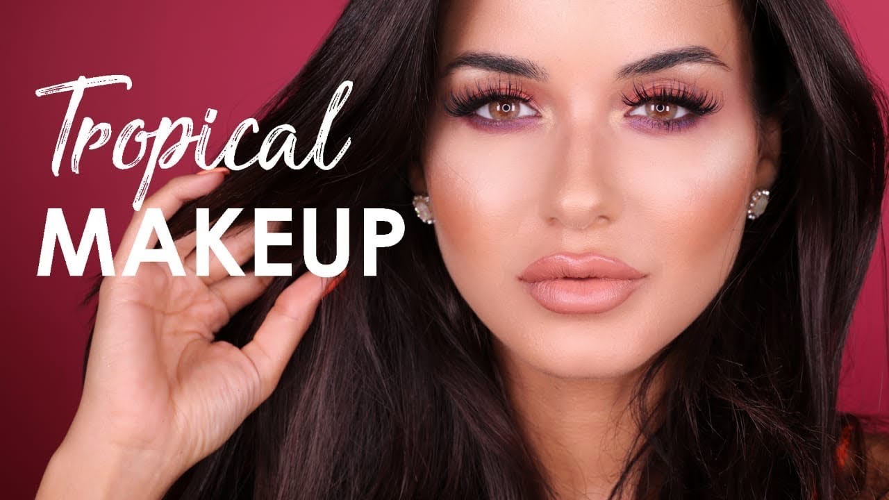 Tropical Glam Makeup With Maya | مكياج استوائي جذّاب مع مايا