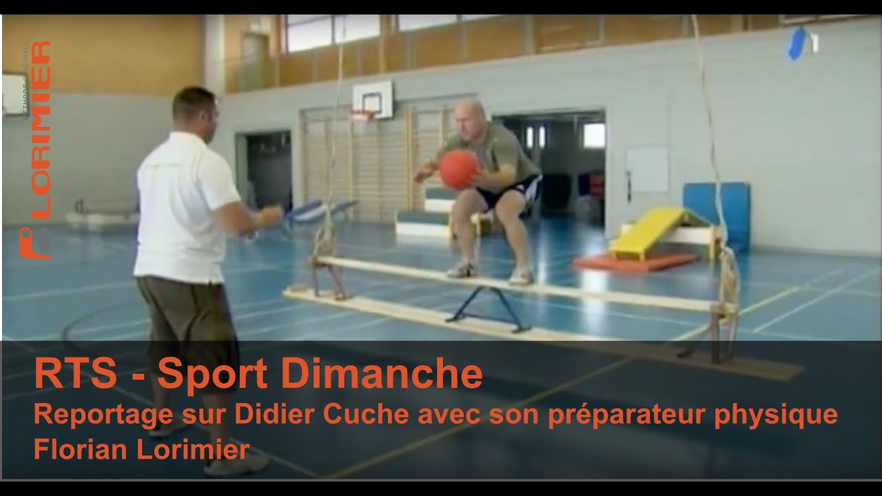 RTS Magazine des sports sur la préparation physique de Didier Cuche
