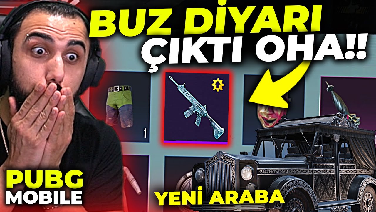 YENİ KUTUYU AÇARKEN BUZ DİYARI M416 ÇIKTI!! 😮 YOK BÖYLE ŞANS!! | PUBG MOBILE