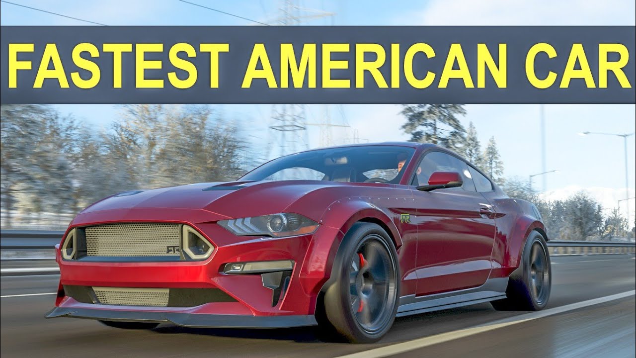 TOP 5 FASTEST AMERICAN CARS 290+MPH - Forza Horizon 4