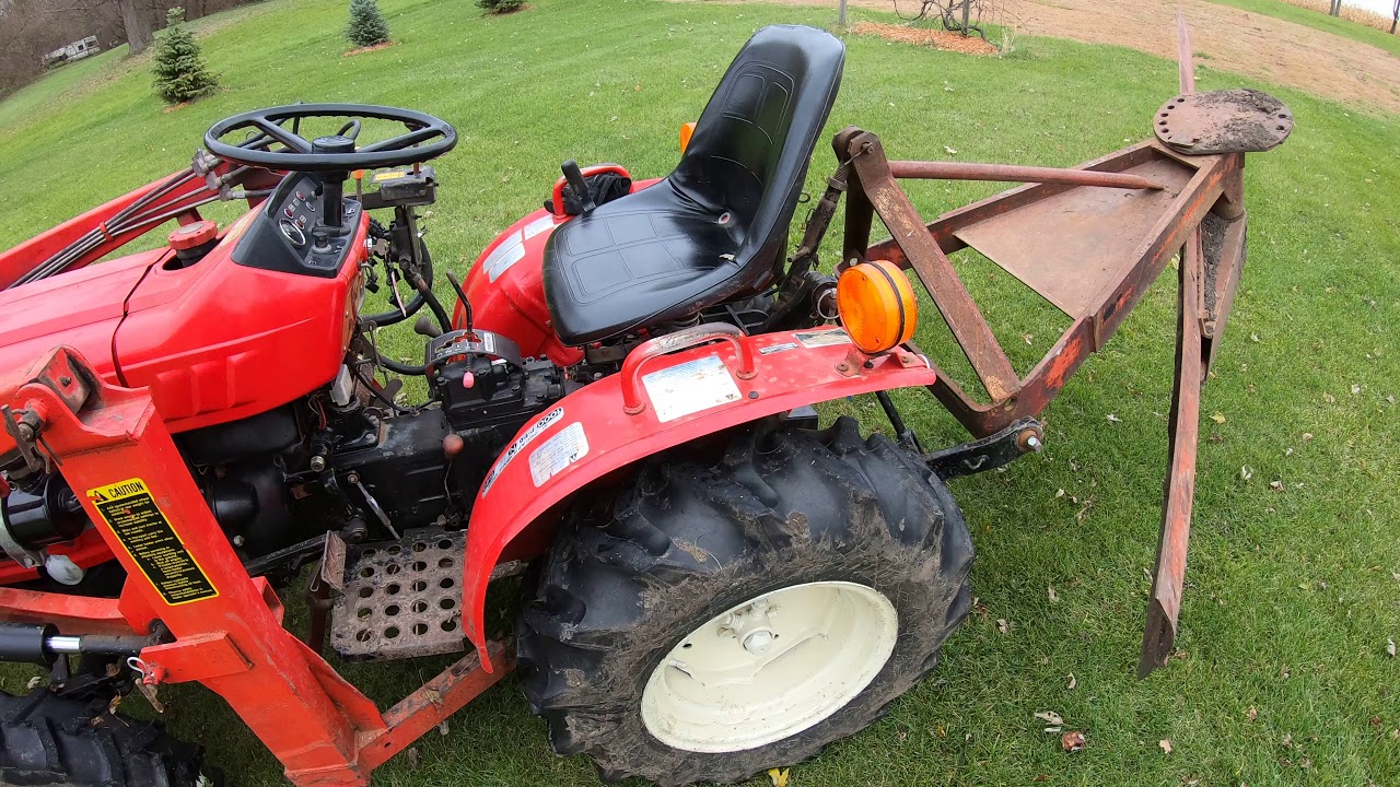 Дизельный погрузчик-трактор Yanmar 186D