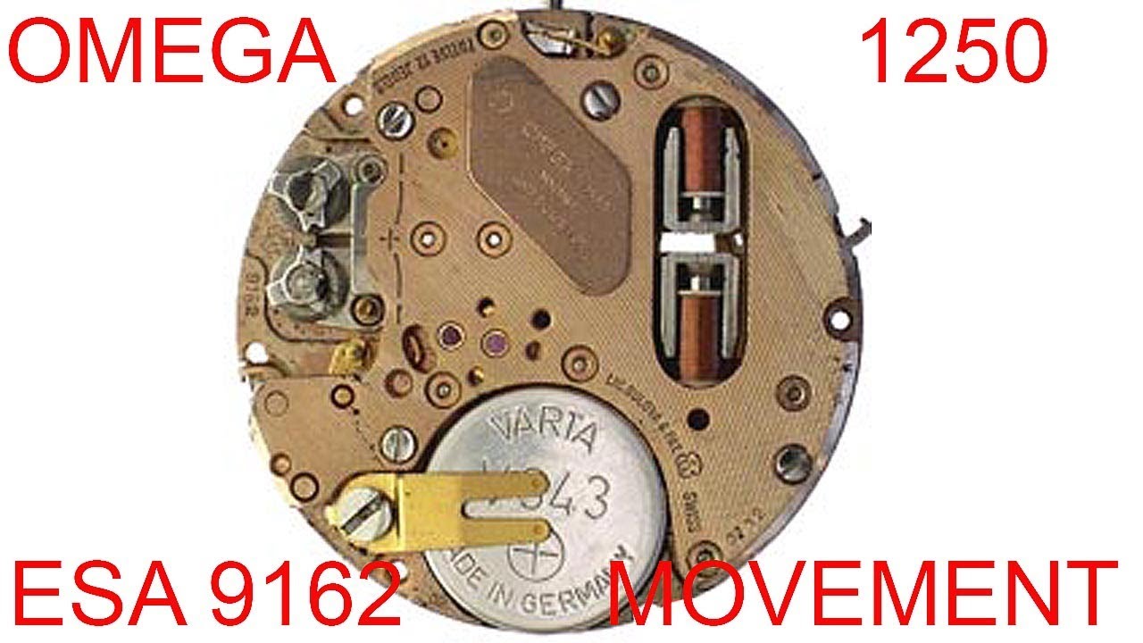 OMEGA CONSTELLATION ETA SWISS - 9162 MOVEMENT | LAU DẦU OMEGA CONTELLATION ESA SWISS - 9162 MOVEMENT