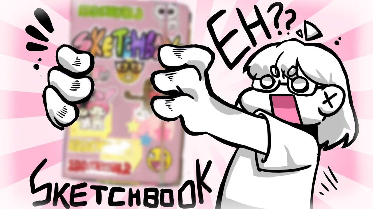 É MUITO ROSA!!! TOUR PELO MEU SKETCHBOOK!!! Setembro 2024 - Janeiro 2025