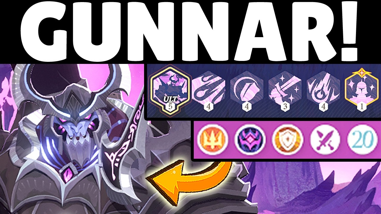 GUNNAR Gives A 80% ATTACK BUFF?! Full Skill Review | AFK Journey