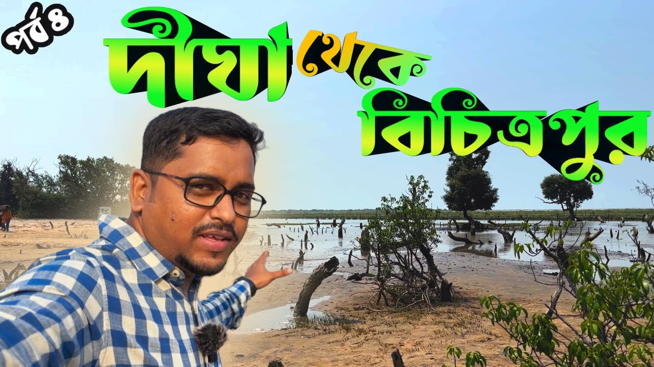 দীঘা থেকে খুব সহজেই এই সবুজারণ্যে । Bichitrapur Near Digha । Bichitrapur Mangrove Sanctuary Tour