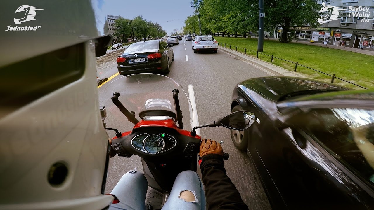 20 minut jazdy na Piaggio Medley S ABS 125 2016: #50 Szybcy i Wolni Vlog