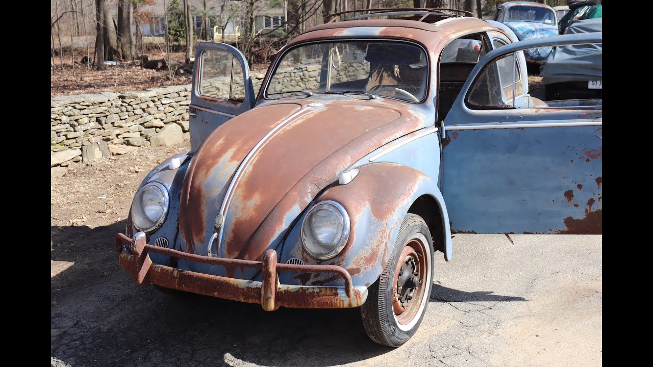 1958 Volkswagen Beetle Ragtop : Starting Work on the 58 Vw Bug Patina Ride .