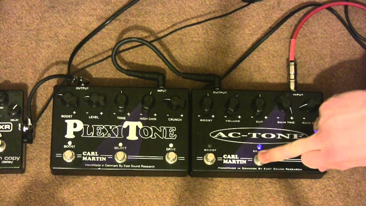 Carl Martin Plexitone Vs Carl Martin AC Tone Distortion & Overdrive Pedals