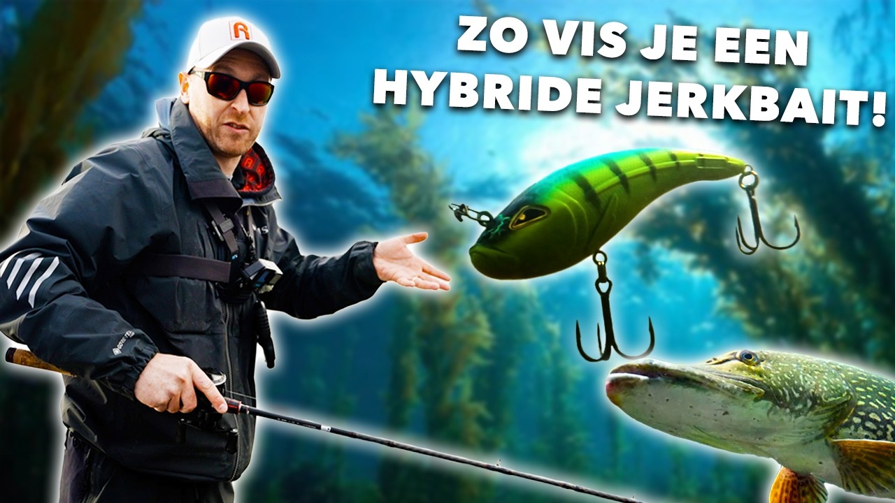 Op GROTE SNOEKEN JACHT met HYBRIDE JERKBAITS!