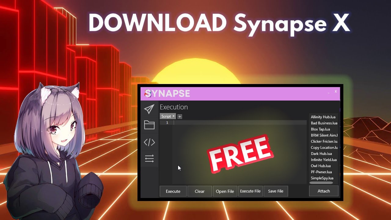 SYNAPSE X CRACKED | VERSION FOR PC | ROBLOX FREE