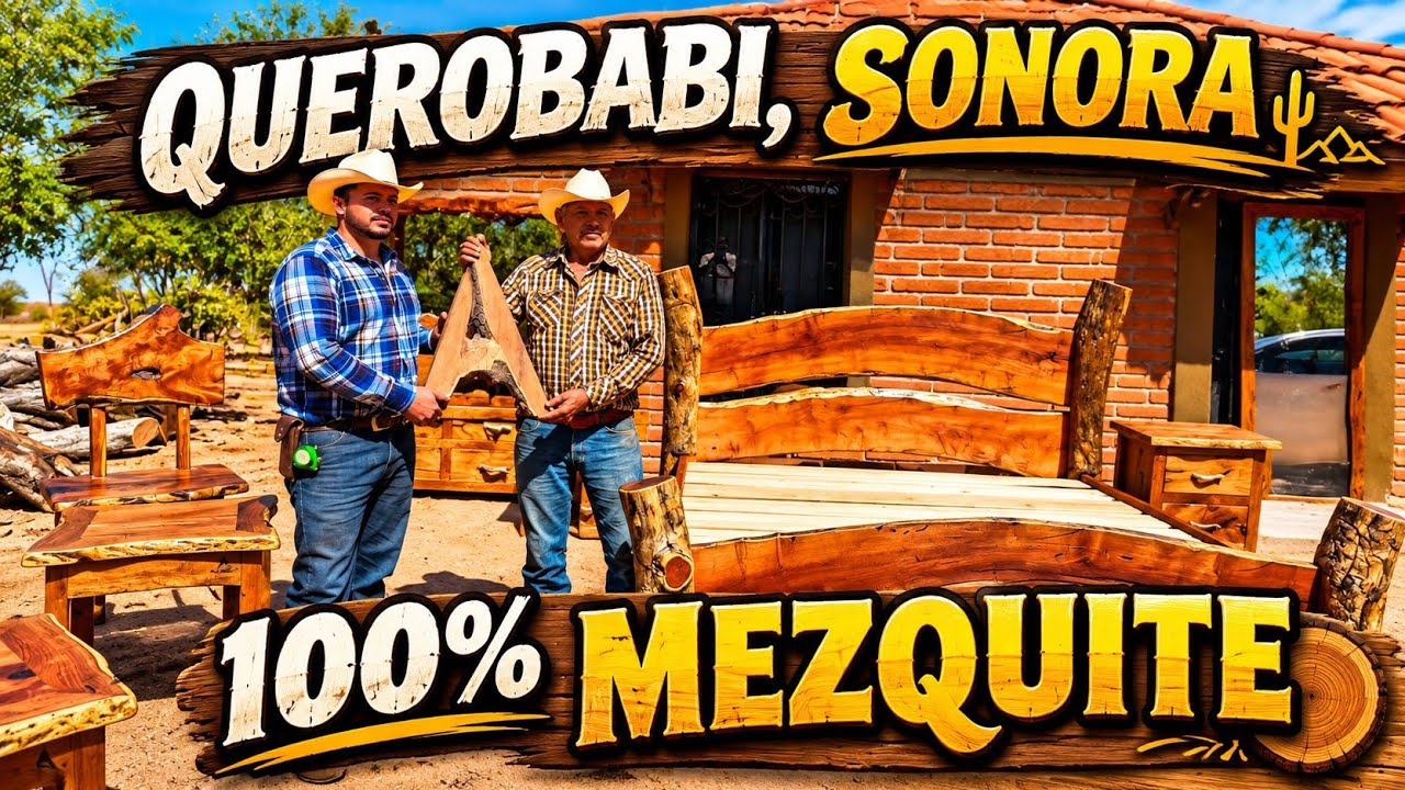 ARTE con MEZQUITE desde QUEROBABI Sonora @abrahamsuarez4168