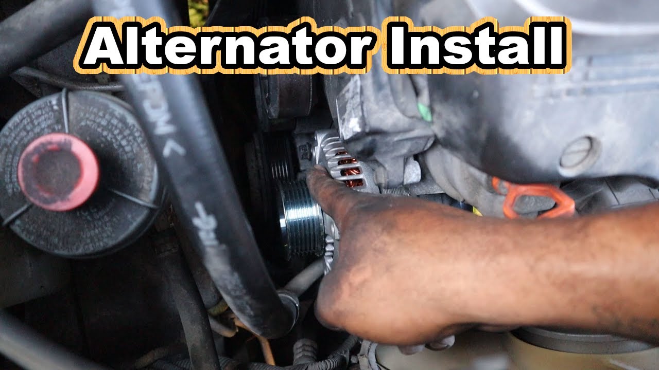 2006 Acura MDX Alternator Replacement