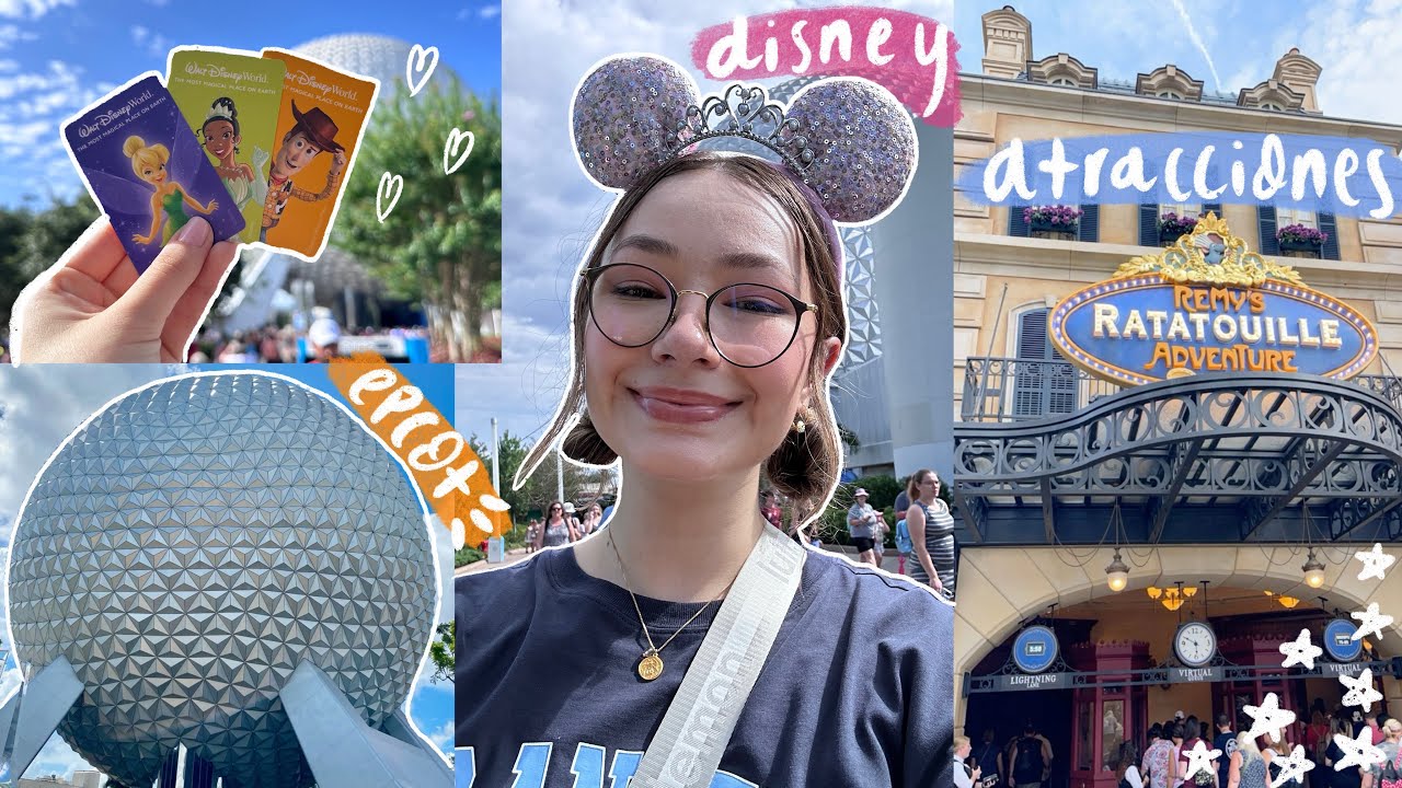 VIAJE A DISNEY WORLD: Un día en EPCOT 💫🌎 Atracciones y todo lo que hice
