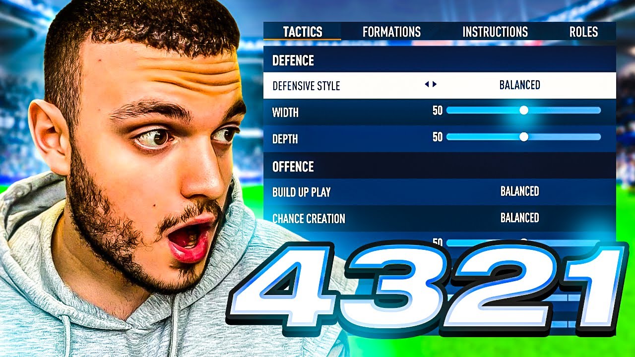 4321 = Easy Wins 🔥 Best Fifa 23 Custom Tactics 🚨