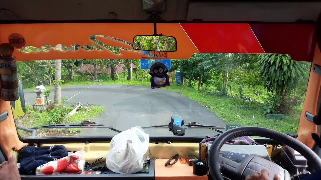 Lewati jalan curam kintamani-tejakula