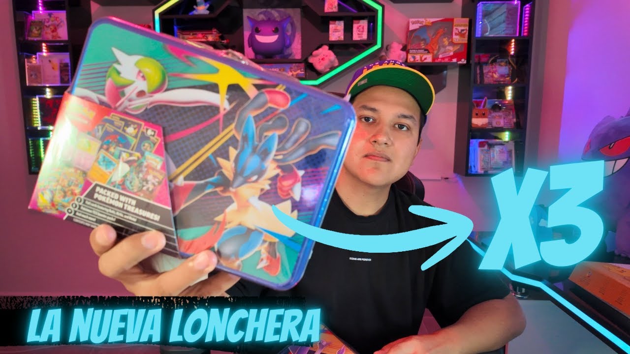 Abrimos 3 loncheras de Mega Evolution Pokémon TCG… ¿qué tan buenas son?