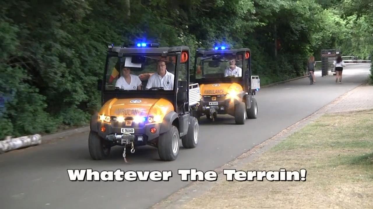Kimtek ATV Demonstration at Event Medical Service, Oost-Vlaanderen Belgium