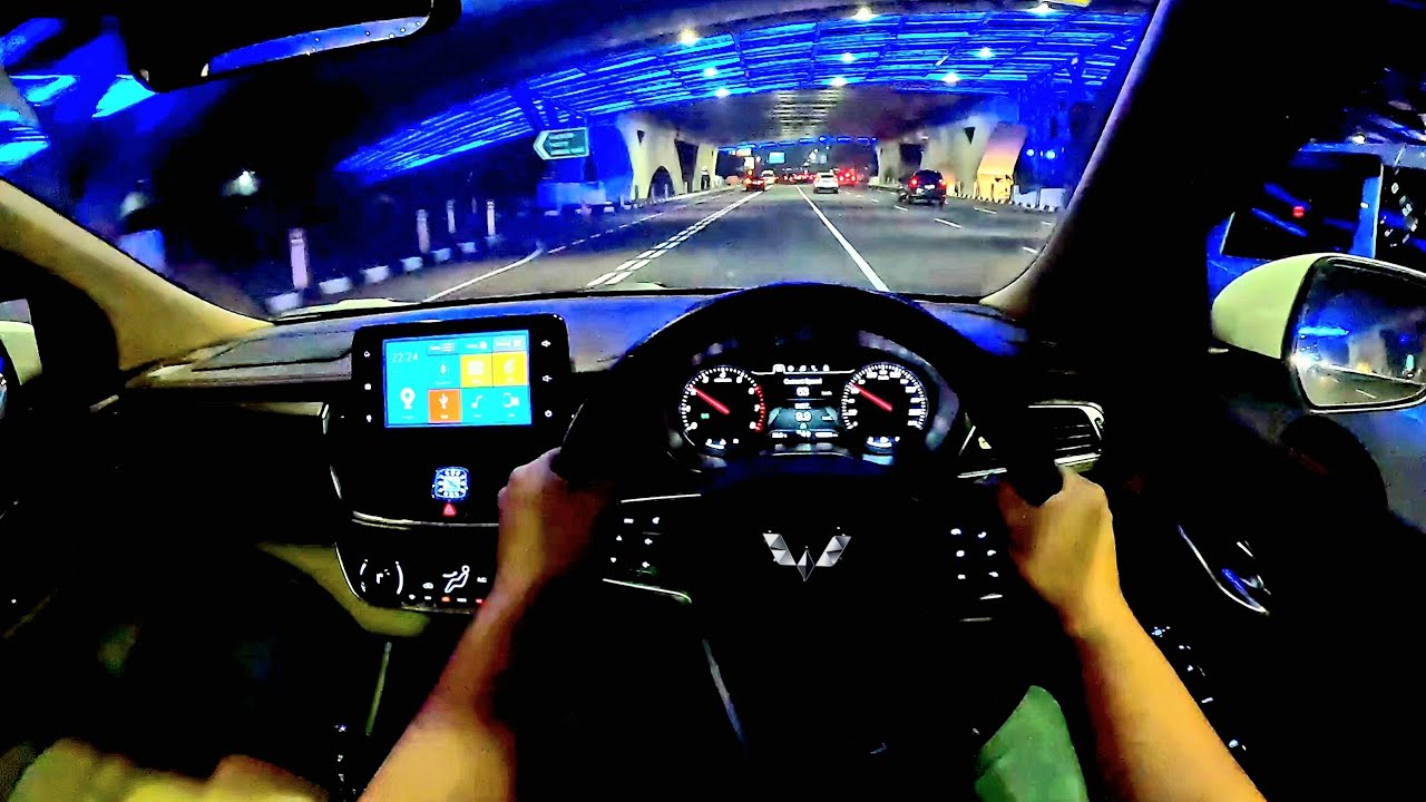 Driving POV WULING CORTEZ 1.8 L (LUX) i-AMT | JAKARTA NIGHT CITY & HIGHWAY | Car Test Drive (ASMR)