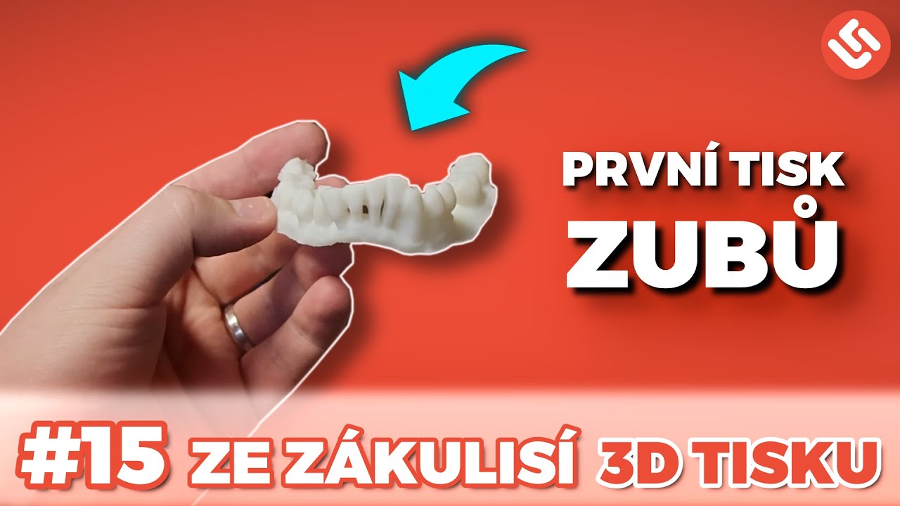 #15 Vlog / 3D tisk zubů / Cosplay Darth Vader | 3D tisk