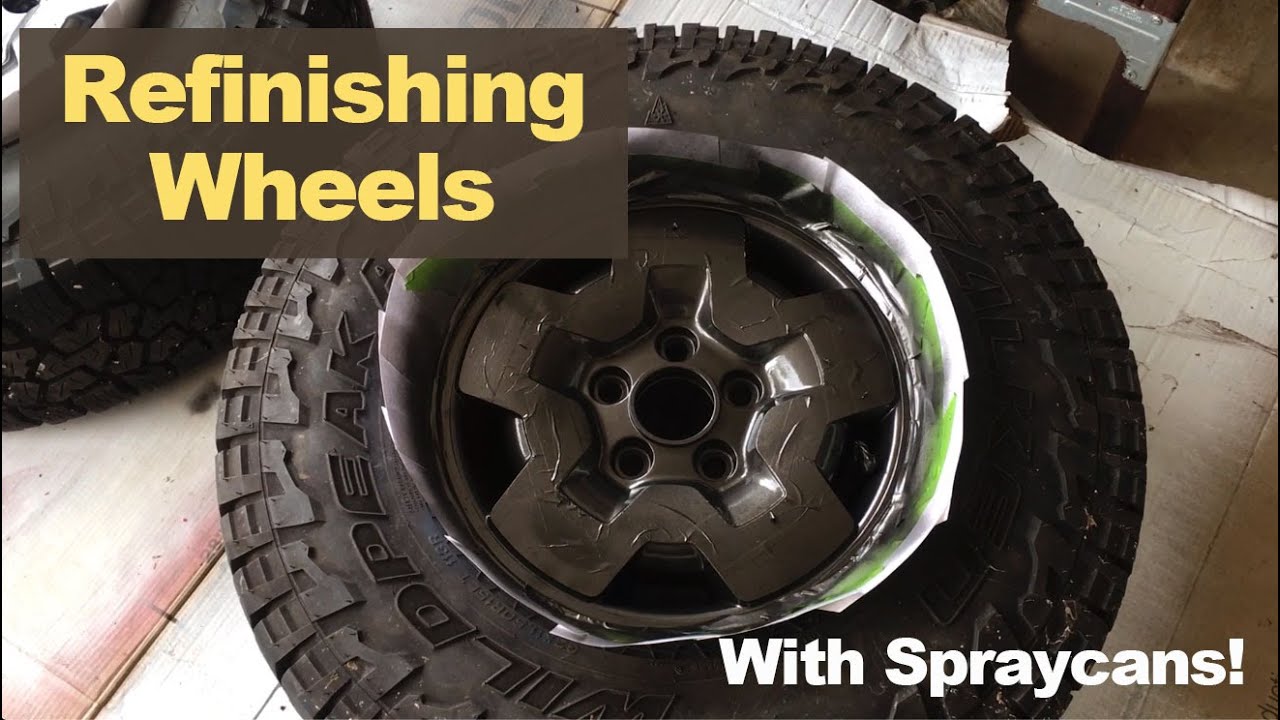 Refinish Wheels Like a Pro With Spray Cans