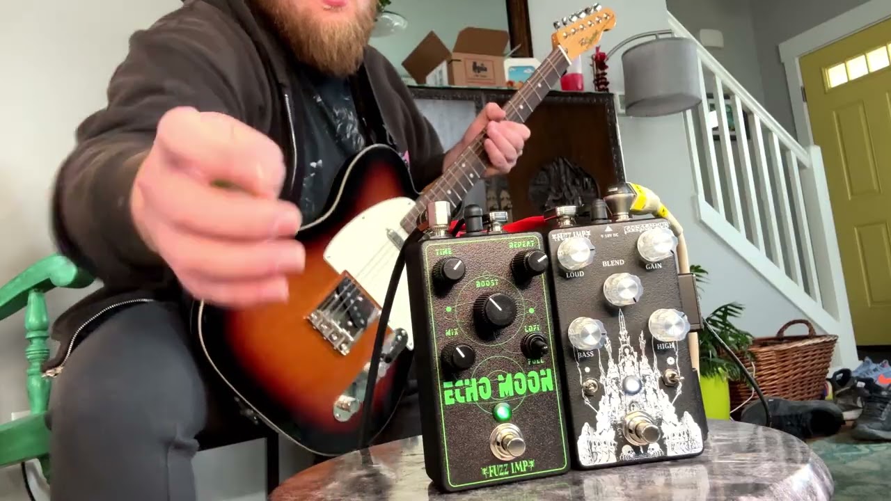 Fuzz Imp Furia (Distortion) Echo Moon (Delay) Demo