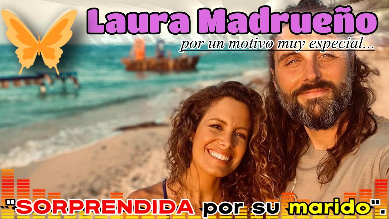 Emthink 🏝️🚁 Laura Madrueño SORPRENDIDA por su marido durante el rodaje de Supervivientes All Stars.