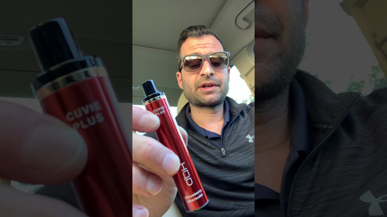 HQD Cuvie plus strawberry shortcake