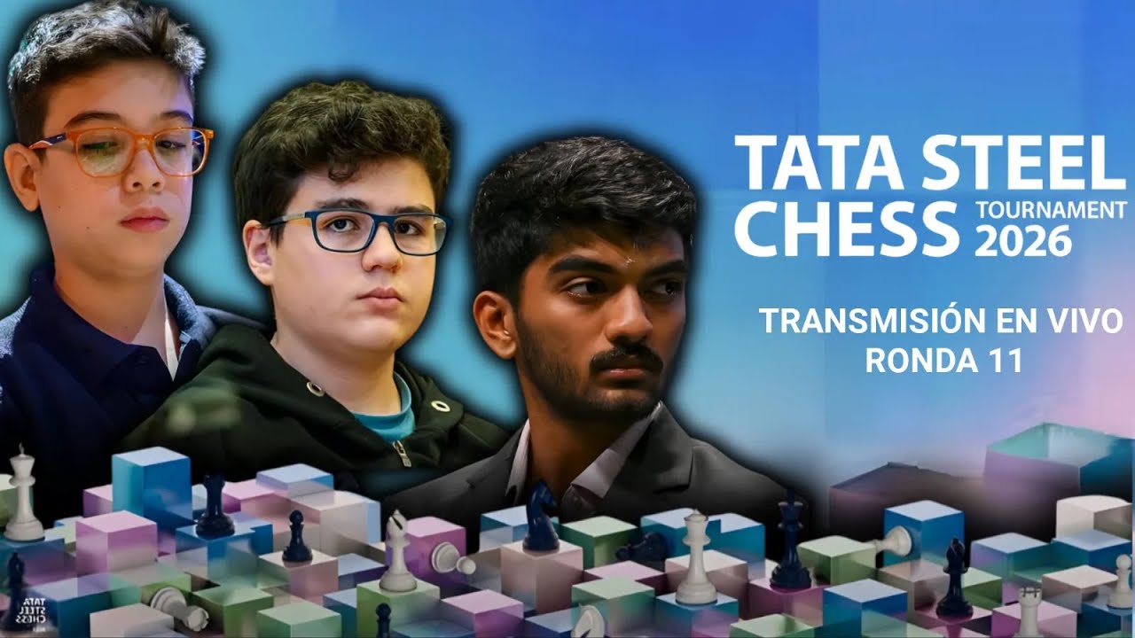 !🔥TATA STEEL 2026 - TRANSMISIÓN EN VIVO RONDA 11🔥! / LICHESS.ORG