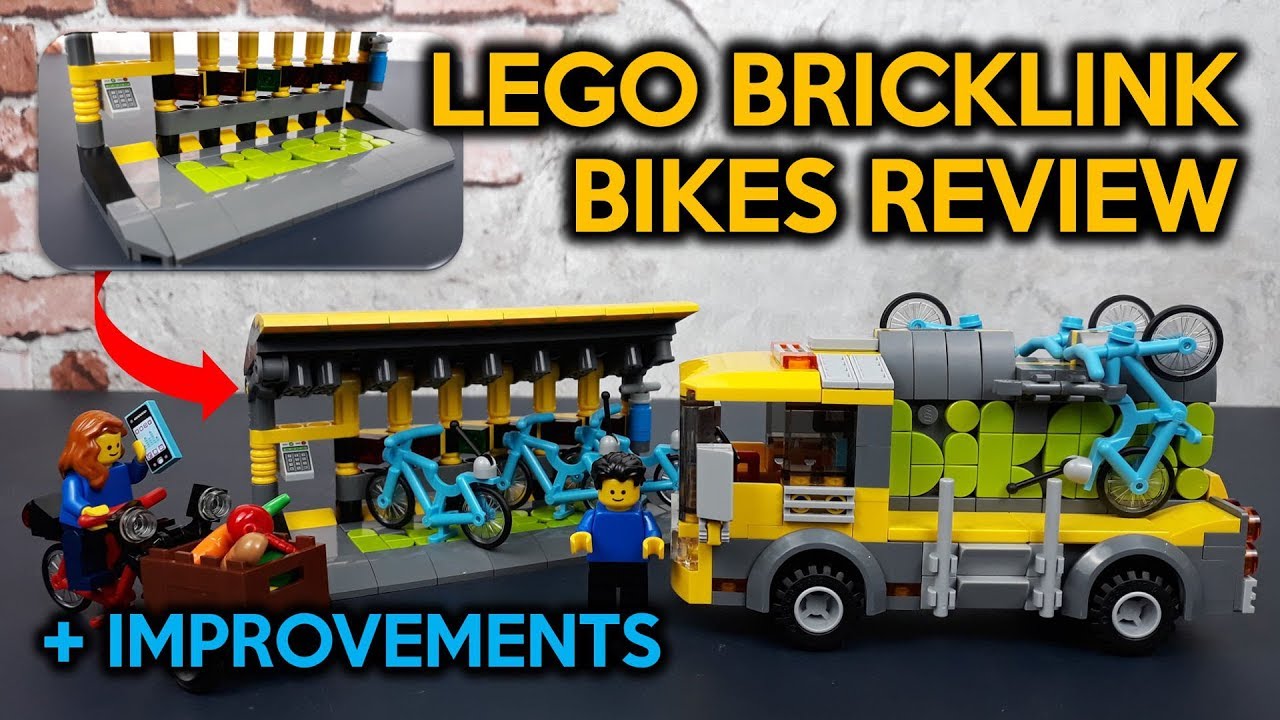 LEGO Bricklink AFOL BIKES Review + Improvements!