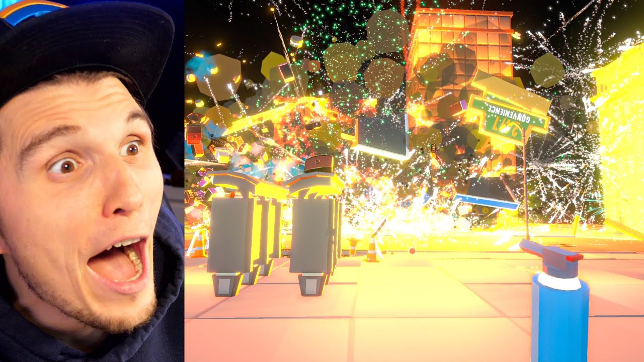 Ich SPRENGE die neue Stadt im FEUERWERK SIMULATOR