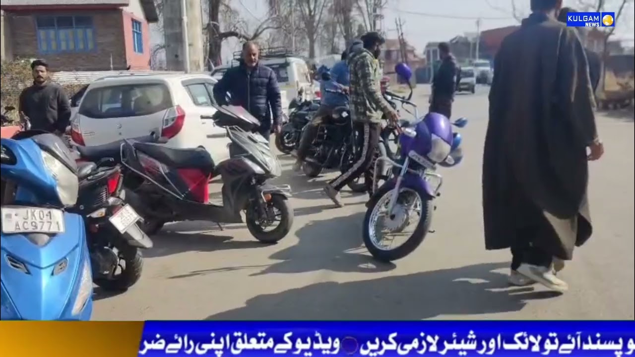 Kulgam Police Conducts Intensive Vehicle Checking and Search Operations Across Yaripora, Frisal etc