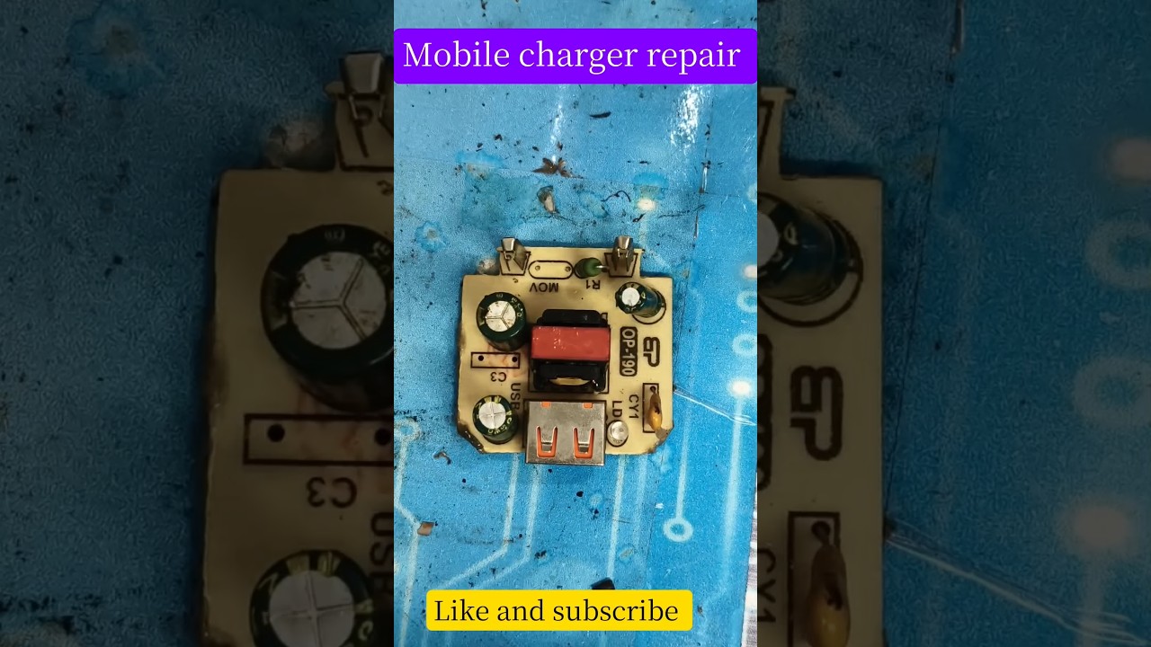 How to Repair Mobile Charger Circuit 