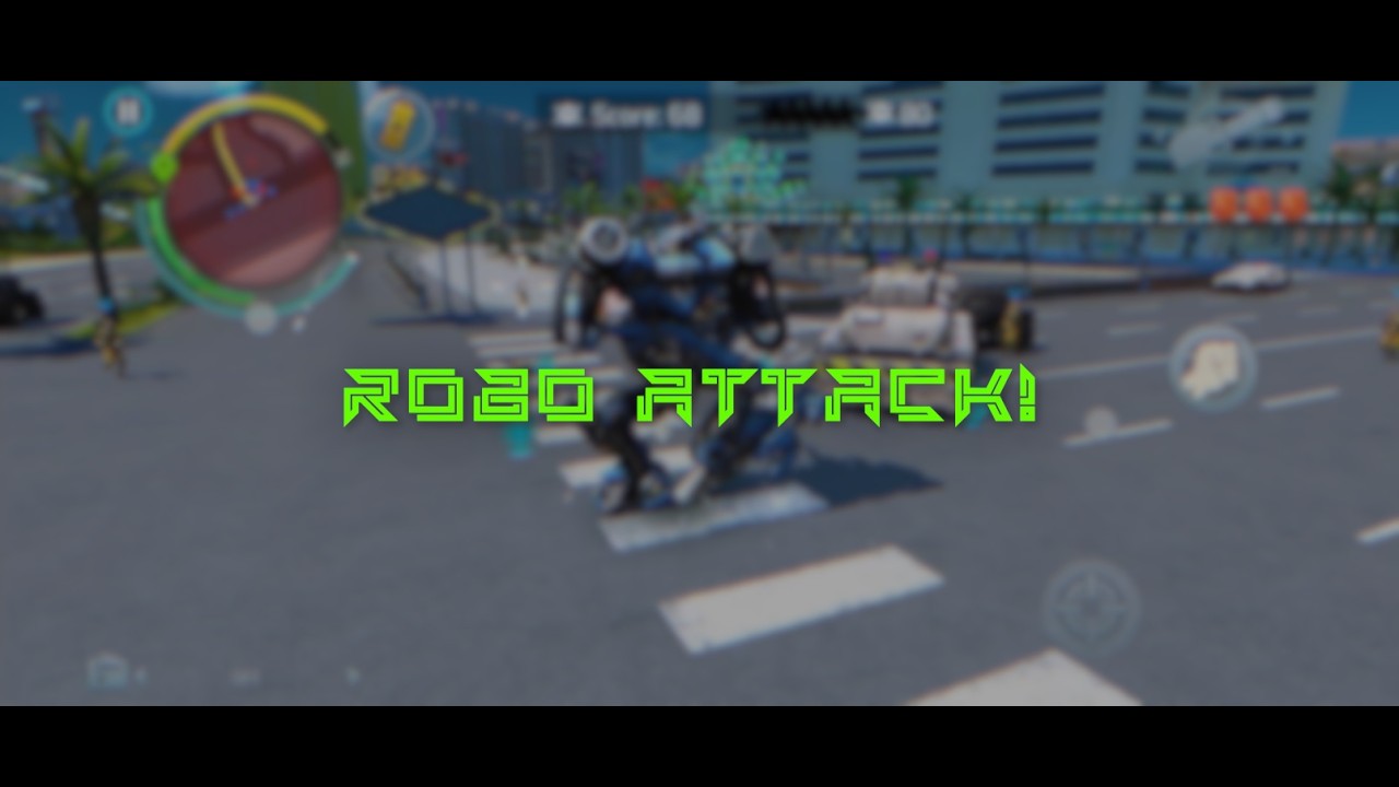 Crazy Robo Fight with Police 🚔🤖 | Action Battle  #pubgmobile #robot #robotfighting