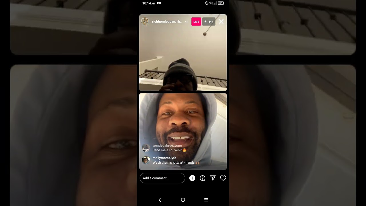 *RICHHOMIEQUAN IG LIVE