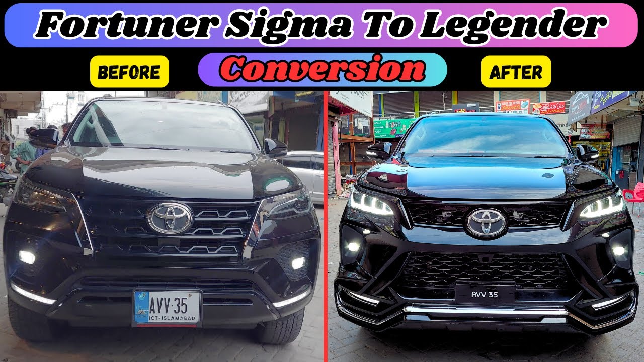 Fortuner Facelift 2023 | Fortuner Facelift Conversion | Fortuner To Legender Conversion