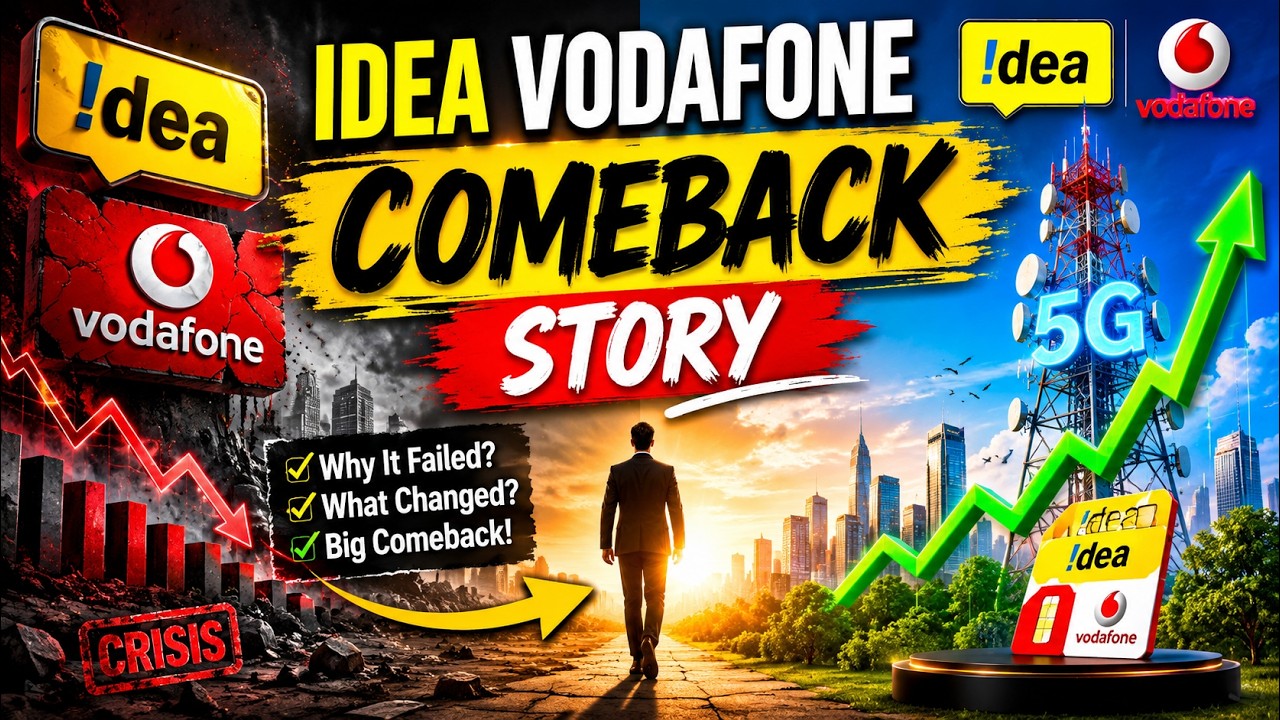 The Rise, Fall & Comeback of Vodafone Idea (VI)