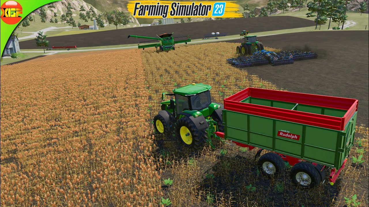 John Deere Farm Fs23 #19 | Every John Deere Machine is Too Much Busy