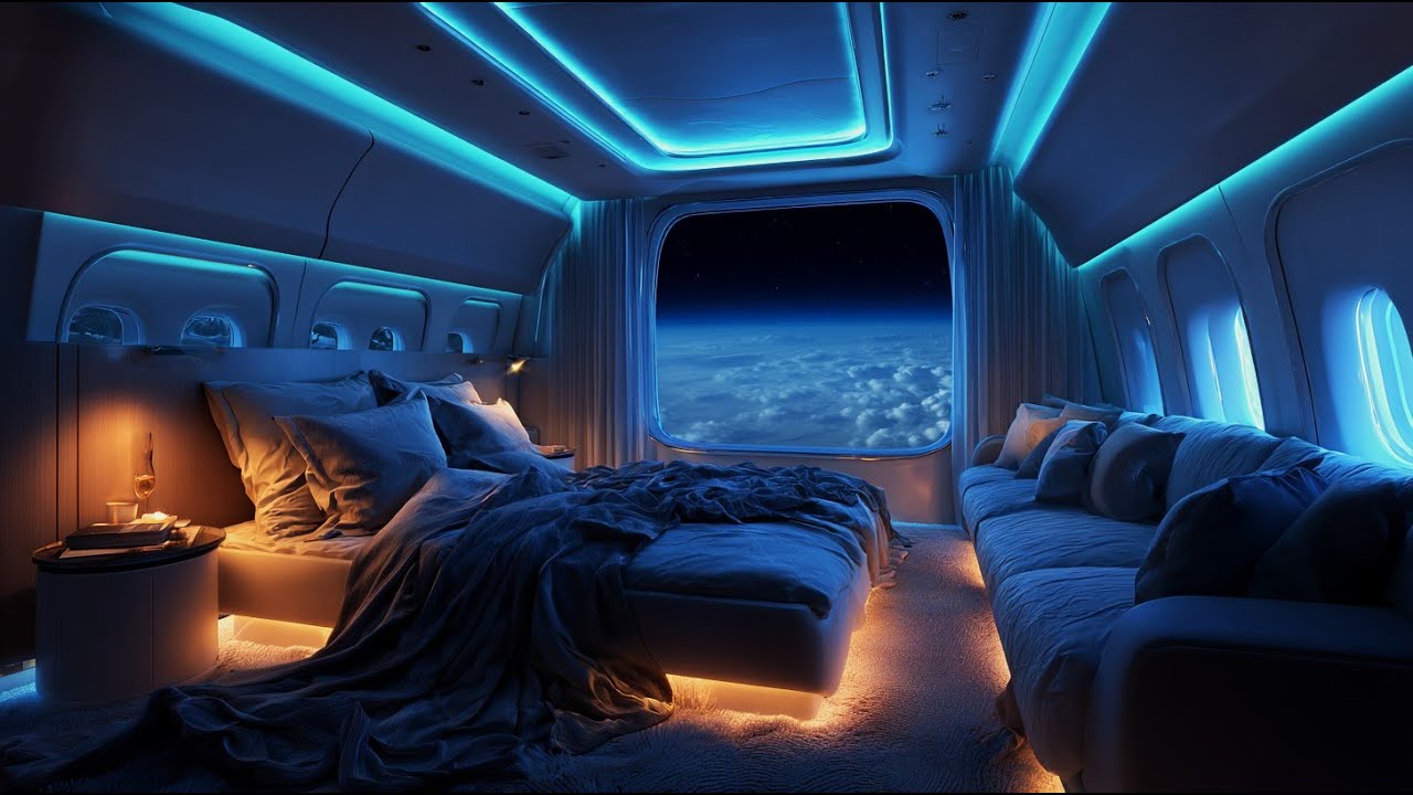 Спите так, как будто вы в самолете — ASMR Airplane Ambience для глубокой релаксации и концентрации в